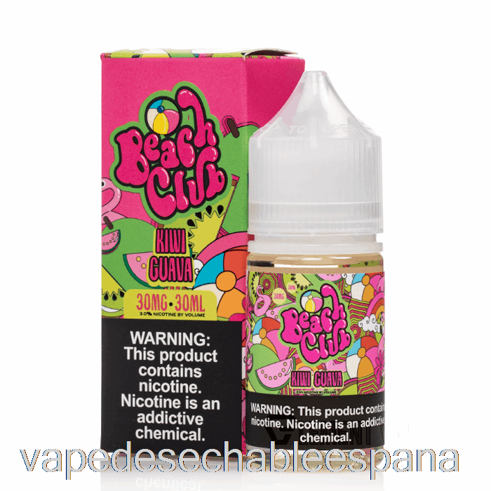 Vape España Kiwi Guayaba - Sales Beach Club - 30ml 30mg